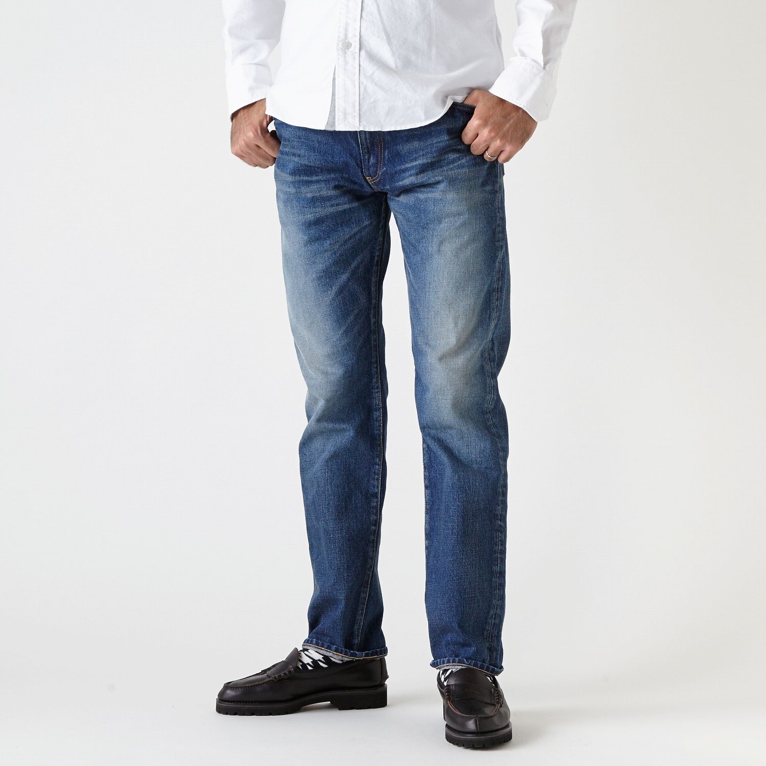 【試着のみ美品】F.A.T. デニムブルー バケットハット BLUDOZER WORN｜FAT ONLINE SHOP | FATYO.COM