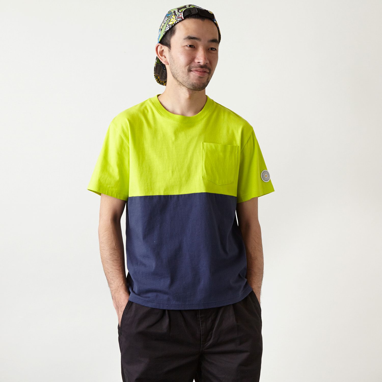 SLICE 詳細画像 NAVY×Y.GREEN 3