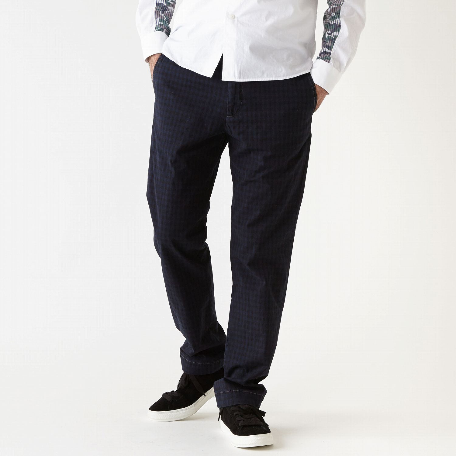 FITZ 詳細画像 BROWN×NAVY CHECK 3