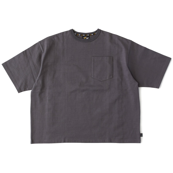 F.A.T. ホワイト Tシャツ　GIANTee F.A.T. 】 GIANTee ( S/S BIGシルエット ポケット Tシャツ