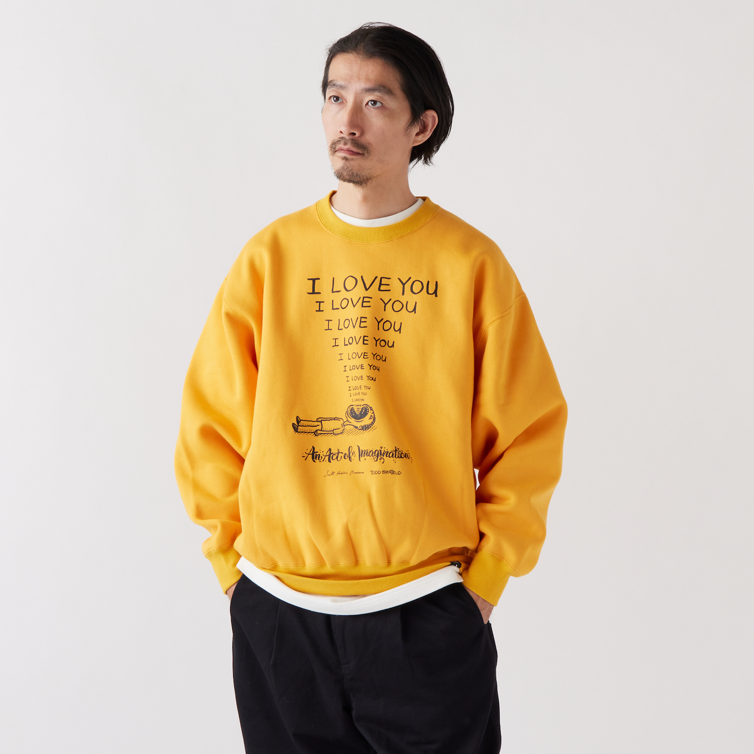 T.S. "I LOVE YOU" 詳細画像 YELLOW 3