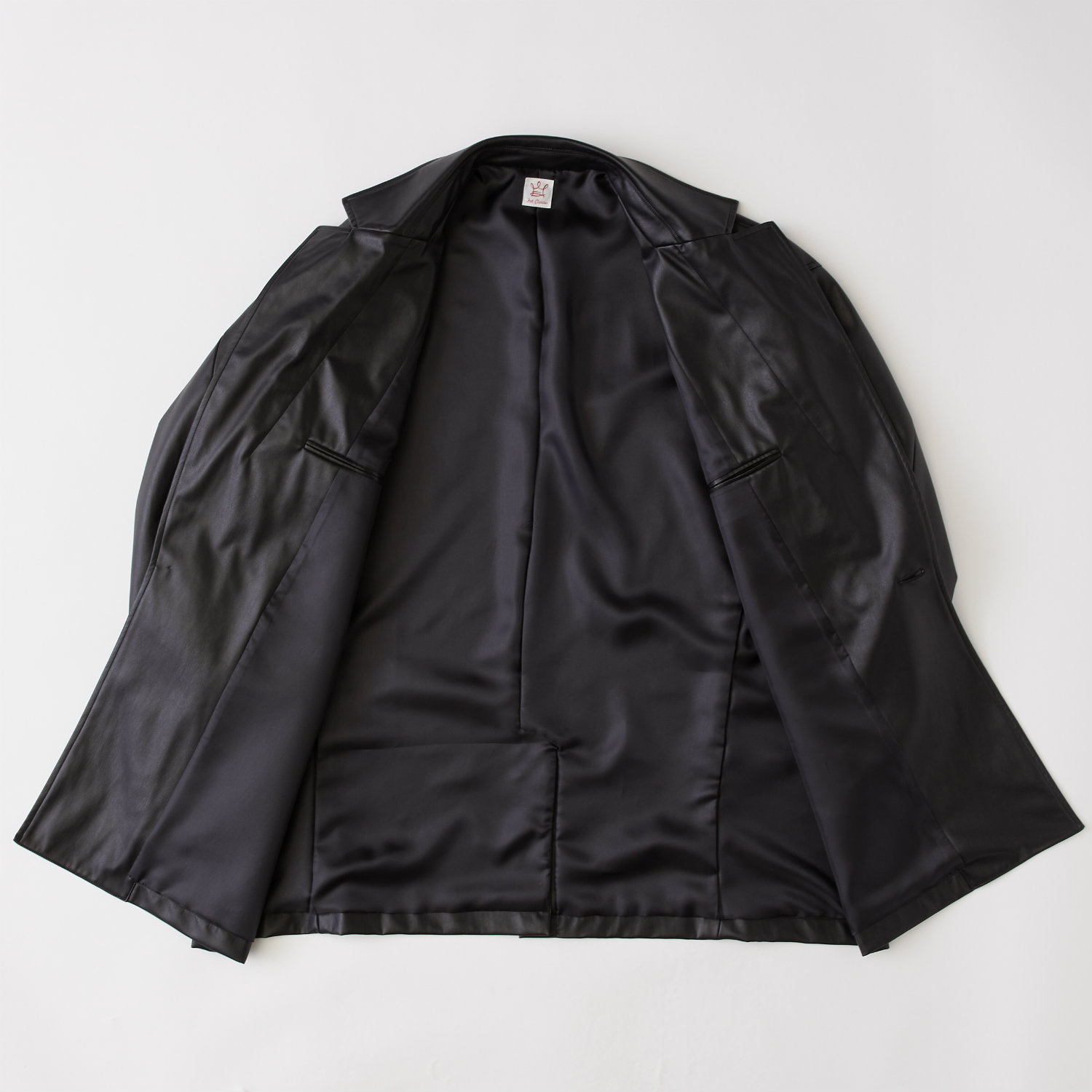 Faux Leather Relax Jacket 詳細画像 Black 4